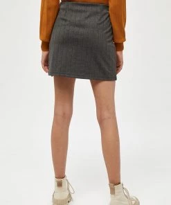 Desires Skirts Gem Skirt - DARK GREY MELANGE