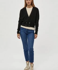 Desires Knits & Cardigans Genia Cardigan - BLACK