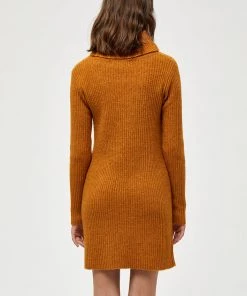 Desires Dresses & Jumpsuits Genia Dress - BUCKTHORN BROWN MEL