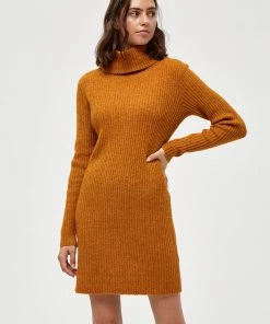 Desires Dresses & Jumpsuits Genia Dress - BUCKTHORN BROWN MEL