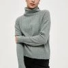 Desires Genia Pullover - SLATE BLUE MELANGE