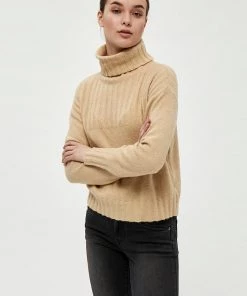 Desires Genia Pullover - OYSTER GRAY MELANG Knits & Cardigans