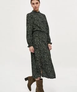 Desires Georgia Long Skirt - BLACK PR