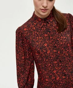 Desires Georgia Shirt Dress - RED CLAY PR Dresses & Jumpsuits