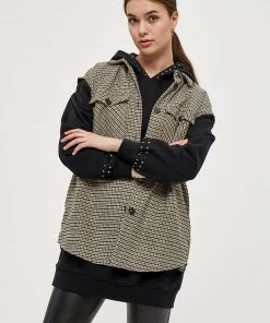 Desires Jackets & Coats Gia Vest - BLACK PR