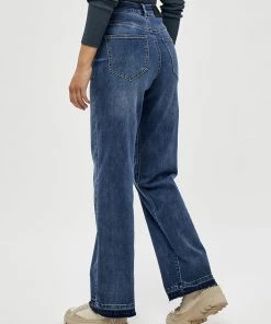 Desires Jeans Giannina High Waisted Denim - DARK BLUE