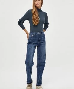 Desires Jeans Giannina High Waisted Denim - DARK BLUE