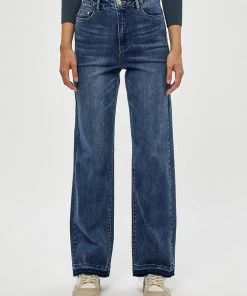 Desires Jeans Giannina High Waisted Denim - DARK BLUE