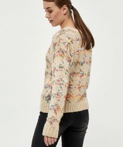 Desires Knits & Cardigans Gilda Pullover - OYSTER GRAY