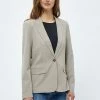 Desires New In Gira Blazer - CHINCHILLA