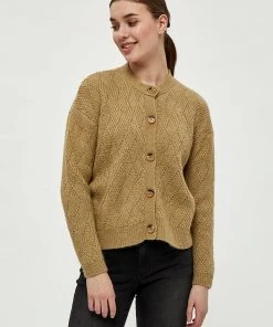 Desires Knits & Cardigans Gisella Cardigan - GRAY GREEN