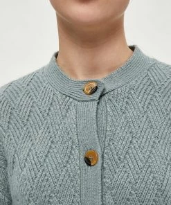 Desires Knits & Cardigans Gisella Cardigan - SLATE BLUE