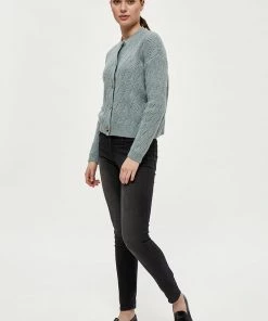 Desires Knits & Cardigans Gisella Cardigan - SLATE BLUE