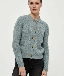 Desires Knits & Cardigans Gisella Cardigan - SLATE BLUE