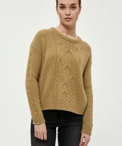 Desires Gisella Pullover - GRAY GREEN Knits & Cardigans