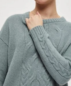 Desires Gisella Pullover - SLATE BLUE Knits & Cardigans