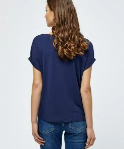 Desires Tops & T-shirts Giselle Tee - NAVY