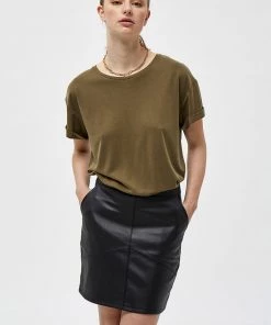 Desires Giselle Tee - MILITARY OLIVE Tops & T-shirts