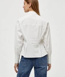 Desires Gista Shirt - WHITE Blouses & Shirts