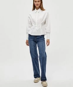 Desires Gista Shirt - WHITE Blouses & Shirts