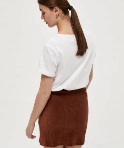 Desires Glenda Organic Tee - WHITE