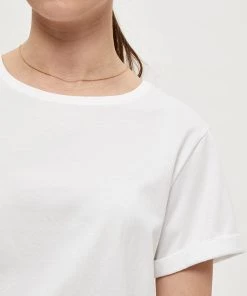 Desires Glenda Organic Tee - WHITE