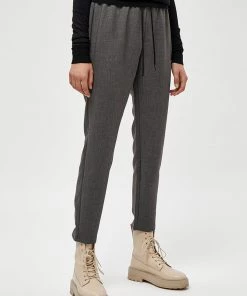 Desires Glisva Pants - GREY MEL