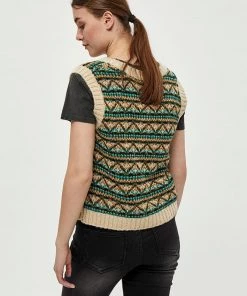 Desires Grethe Slipover - OYSTER GRAY Knits & Cardigans