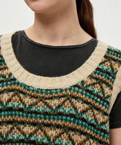 Desires Grethe Slipover - OYSTER GRAY Knits & Cardigans