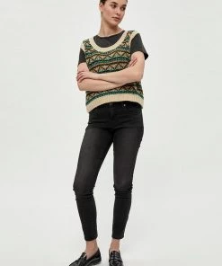 Desires Grethe Slipover - OYSTER GRAY Knits & Cardigans