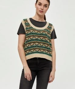 Desires Grethe Slipover - OYSTER GRAY Knits & Cardigans