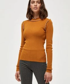 Desires Blouses & Shirts Gry Pullover - BUCKTHORN BROWN