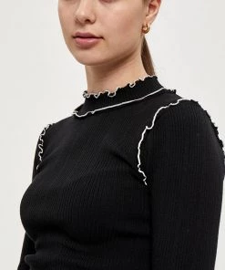 Desires Gry Pullover - BLACK