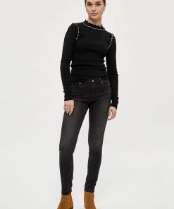 Desires Gry Pullover - BLACK