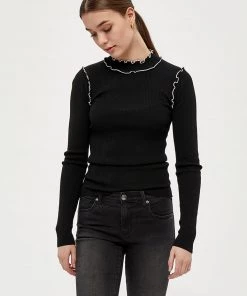 Desires Gry Pullover - BLACK