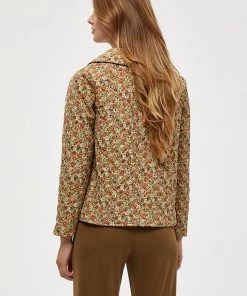 Desires Gwen Jacket - GRAY GREEN Jackets & Coats