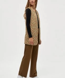 Desires Jackets & Coats Gwen Waistcoat - GRAY GREEN