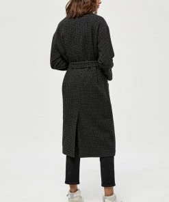 Desires Gyda Wool Coat - BLACK PR