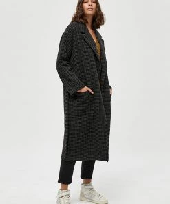 Desires Gyda Wool Coat - BLACK PR