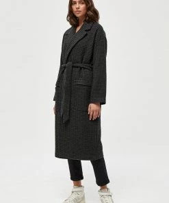 Desires Gyda Wool Coat - BLACK PR