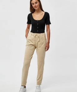 Desires Haley Pants - OYSTER GRAY