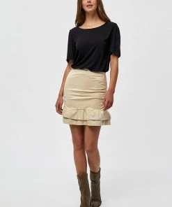 Desires Haley Skirt - OYSTER GRAY Skirts