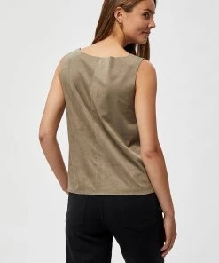 Desires Tops & T-shirts Haley Top - MERMAID GREEN