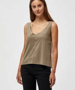 Desires Tops & T-shirts Haley Top - MERMAID GREEN