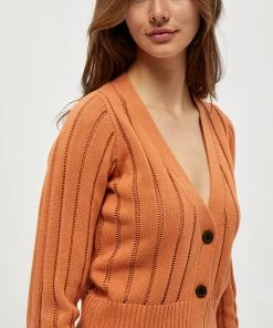 Desires Halia Cardigan - Caramel Brown