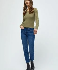 Desires Halia Pullover - MERMAID GREEN