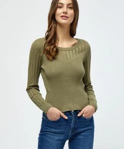 Desires Halia Pullover - MERMAID GREEN