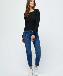 Desires Halia Pullover - BLACK