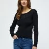 Desires Halia Pullover - BLACK