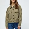 Desires Halisa Short Shirt Jacket - MERMAID GREEN Blouses & Shirts